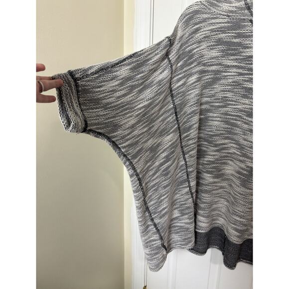 Abercrombie & Fitch Oversized Poncho Sweater Beach Cover Up One Size Boho - Picture 3 of 7